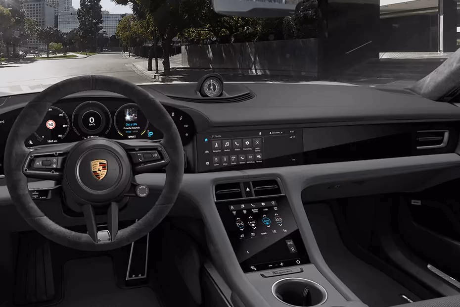 Porsche Taycan Dashboard Porsche Taycan Dashboard