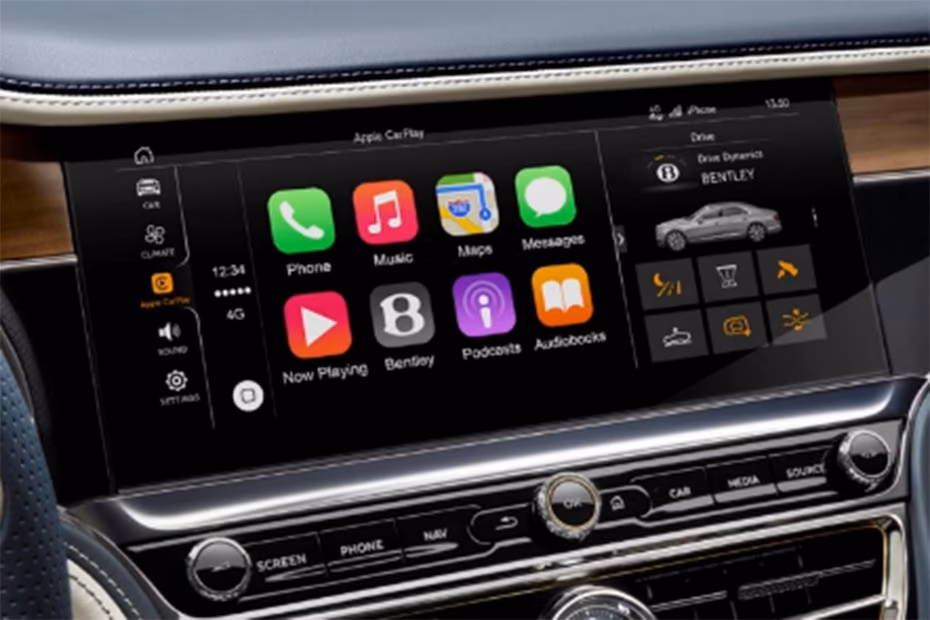 Bentley Flying Spur Infotainment System Main Menu Bentley Flying Spur Infotainment System Main Menu