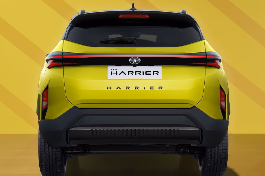 Tata Harrier Facelift Rear View Tata Harrier Facelift Rear View