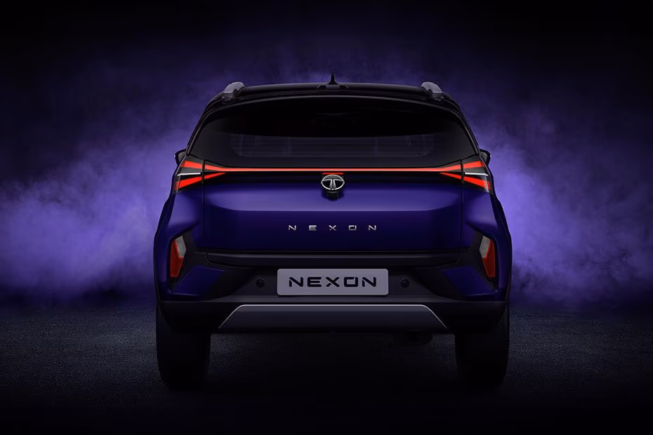 Tata Nexon Rear View Tata Nexon Rear View