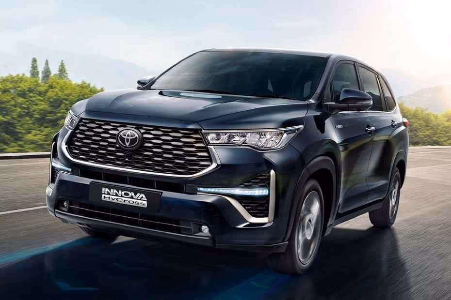 Toyota Innova Hycross Left Side Front View Toyota Innova Hycross Left Side Front View