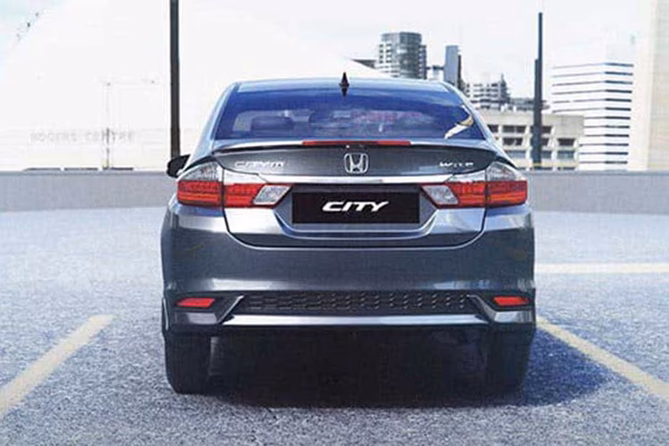 Honda City rear view Honda City rear view