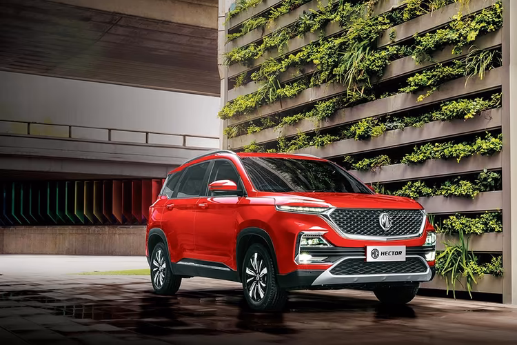 MG Hector Right Side Front View MG Hector Right Side Front View