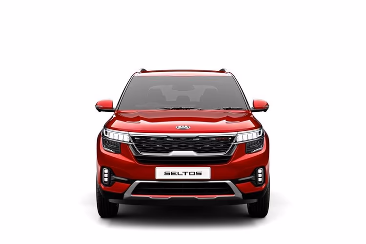 Kia Seltos Front View Kia Seltos Front View