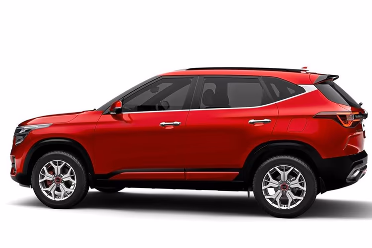 Kia Seltos Left Side View Kia Seltos Left Side View