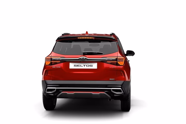 Kia Seltos Rear View Kia Seltos Rear View