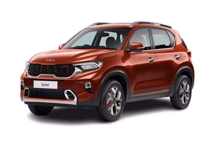 Kia Sonet Left View Kia Sonet Left View