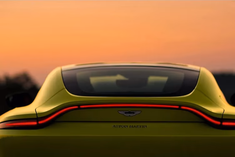 Aston Martin DBX rear view Aston Martin DBX rear view