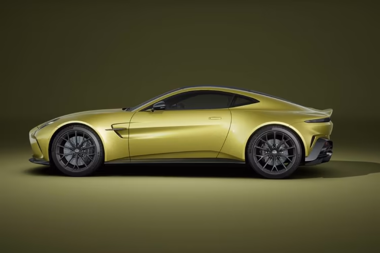 Aston Martin Vantage Left Side View Aston Martin Vantage Left Side View