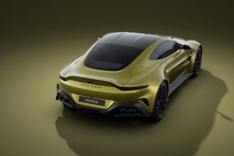 Aston Martin Vantage Rear View Aston Martin Vantage Rear View