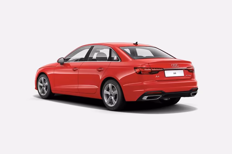 Audi-A4 left side rear view Audi-A4 left side rear view