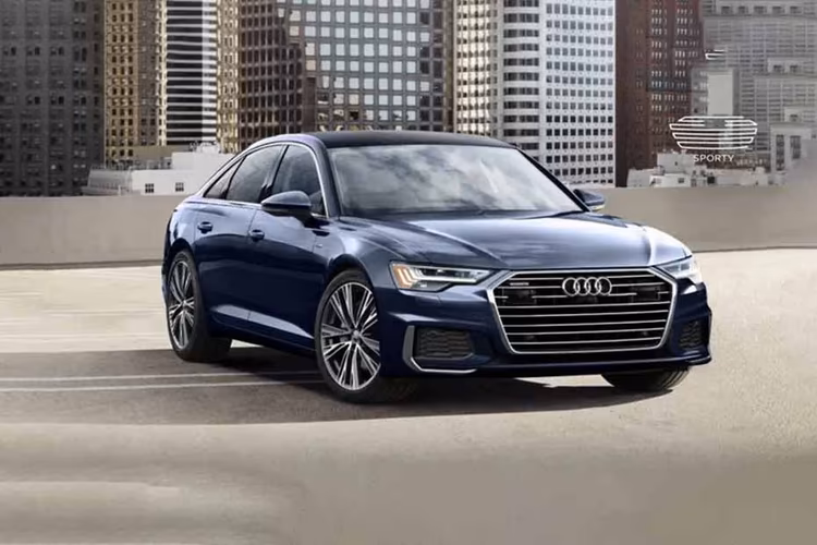 Audi A6 Right Side Front View Audi A6 Right Side Front View