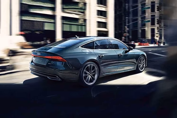 Audi A7 Right Side View Audi A7 Right Side View