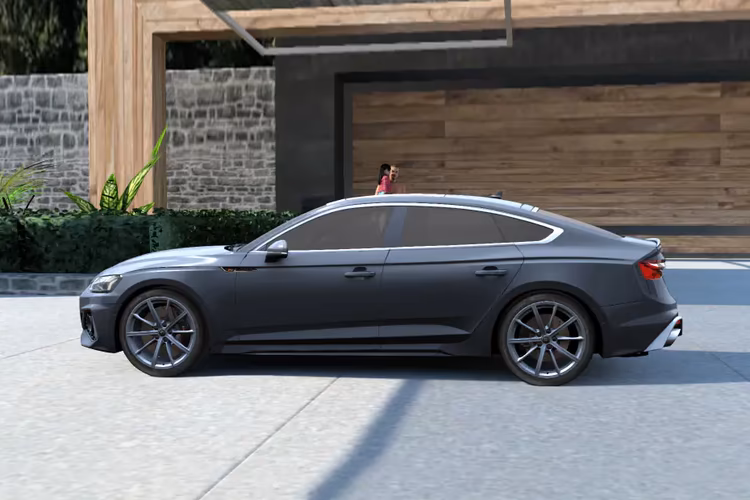 Audi RS5 Left Side View
