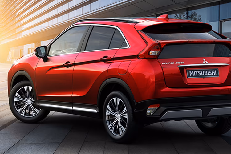 Mitsubishi Eclipse Cross Left Side Rear View Mitsubishi Eclipse Cross Left Side Rear View