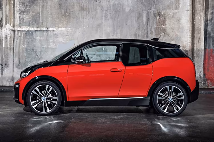 BMW I3 Left Side View BMW I3 Left Side View