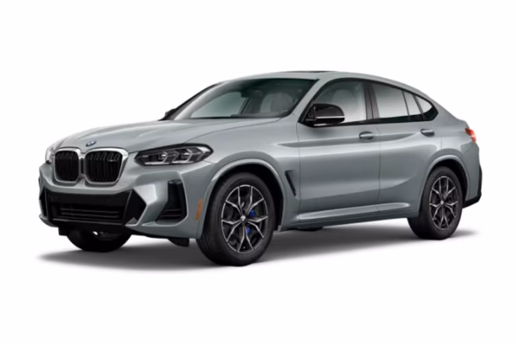 BMW X4 Left Side Front View BMW X4 Left Side Front View