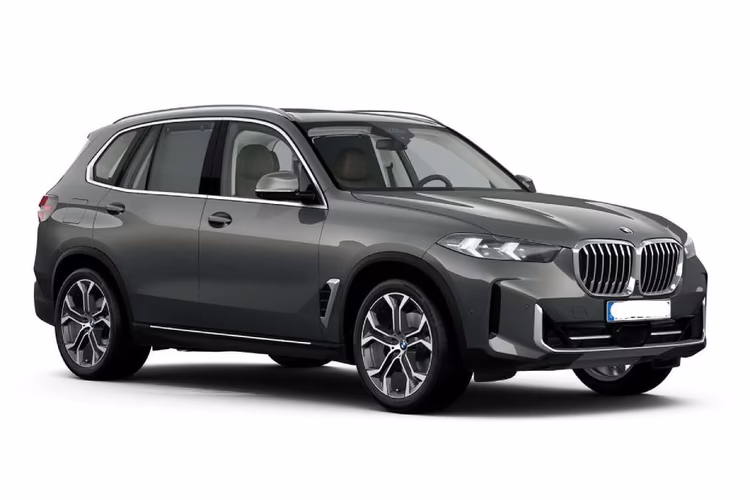 BMW X5 Facelift Right Side View BMW X5 Facelift Right Side View