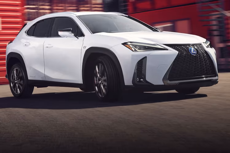 Lexus UX Right Side Front View Lexus UX Right Side Front View
