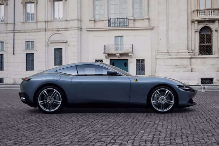 Ferrari Roma Right Side View Ferrari Roma Right Side View