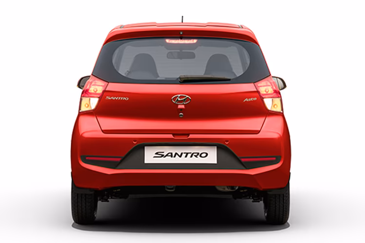 Hyundai Santro Rear View Hyundai Santro Rear View
