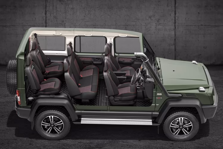 Force Motors Gurkha Front Right Three Quarter Force Motors Gurkha Front Right Three Quarter