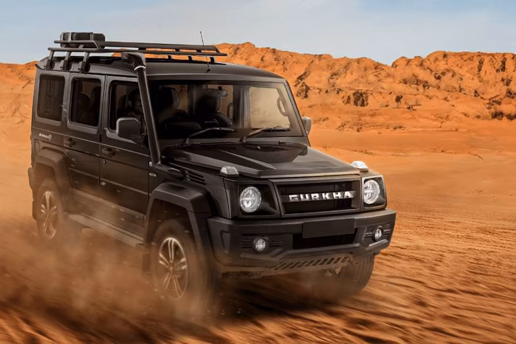 Force Motors Gurkha Front Right Three Quarter Force Motors Gurkha Front Right Three Quarter