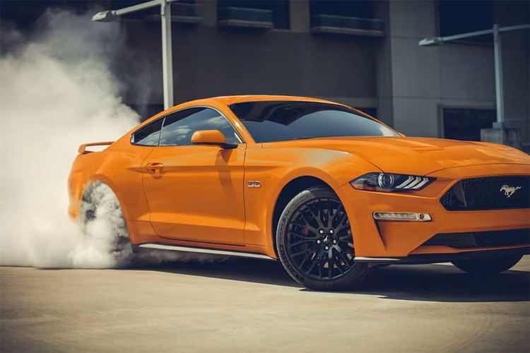 Ford Mustang 2022 Right Side View Ford Mustang 2022 Right Side View