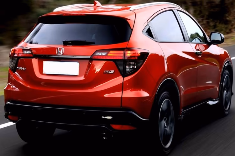 Honda HR-V Right Side Rear View Honda HR-V Right Side Rear View