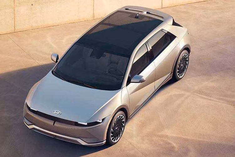 Hyundai Ioniq 5 Top View Hyundai Ioniq 5 Top View