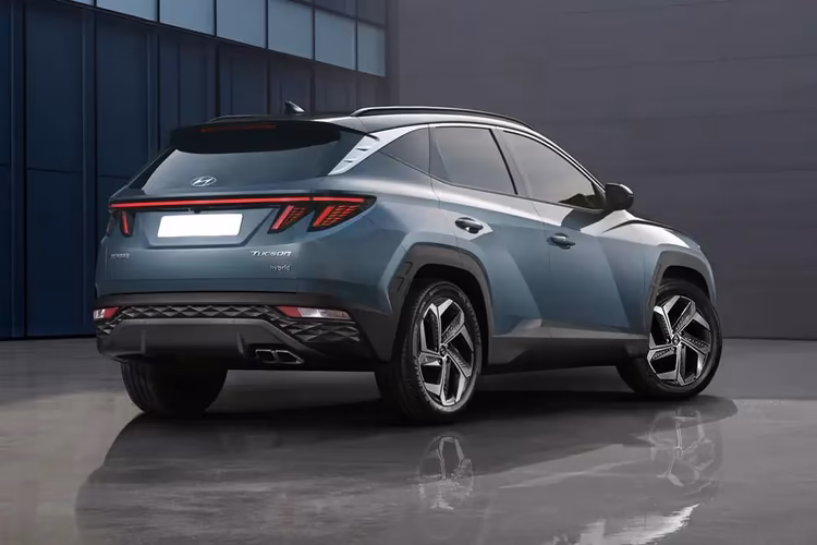 Hyundai-Tucson Right Side Rear View Hyundai-Tucson Right Side Rear View