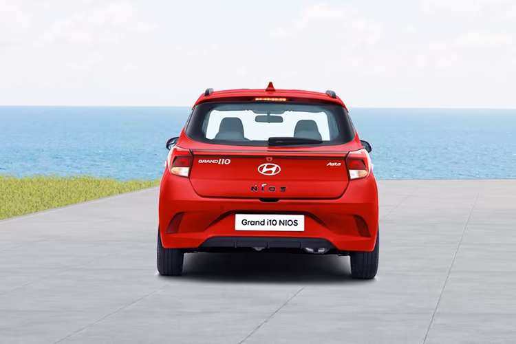 Hyundai Grand i10 Nios Rear View Hyundai Grand i10 Nios Rear View