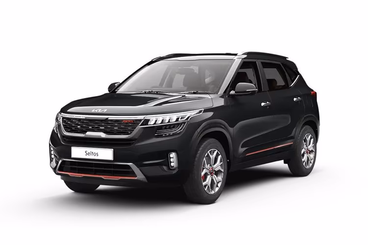 Kia Seltos Left Side Front View Kia Seltos Left Side Front View