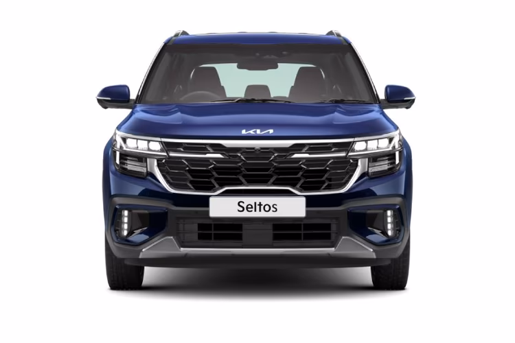 Kia Seltos Facelift Front View Kia Seltos Facelift Front View