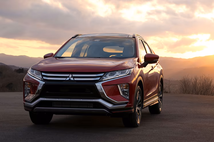 Mitsubishi Eclipse Cross Left Side Front View Mitsubishi Eclipse Cross Left Side Front View