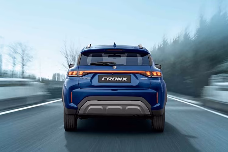 Maruti Fronx Rear View Maruti Fronx Rear View