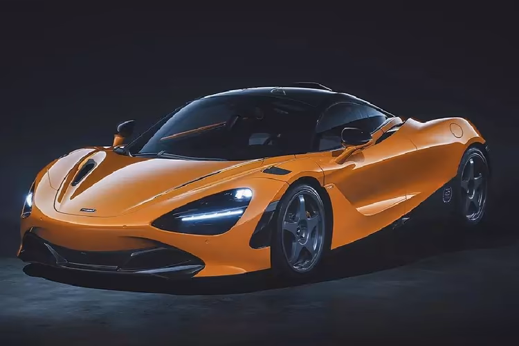 McLaren 720 S Left Side Front View McLaren 720 S Left Side Front View