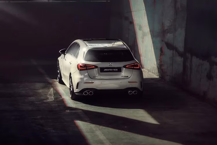Mercedes-Benz AMG A 45 S Rear View Mercedes-Benz AMG A 45 S Rear View