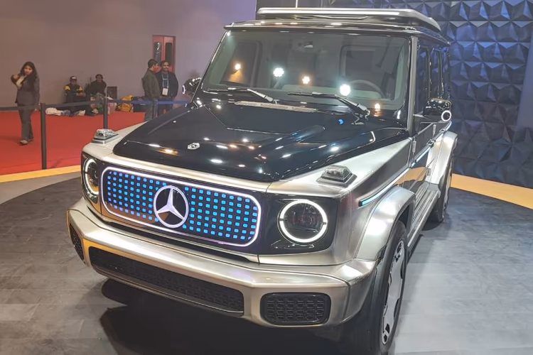 Mercedes-Benz EQG Front View Mercedes-Benz EQG Front View