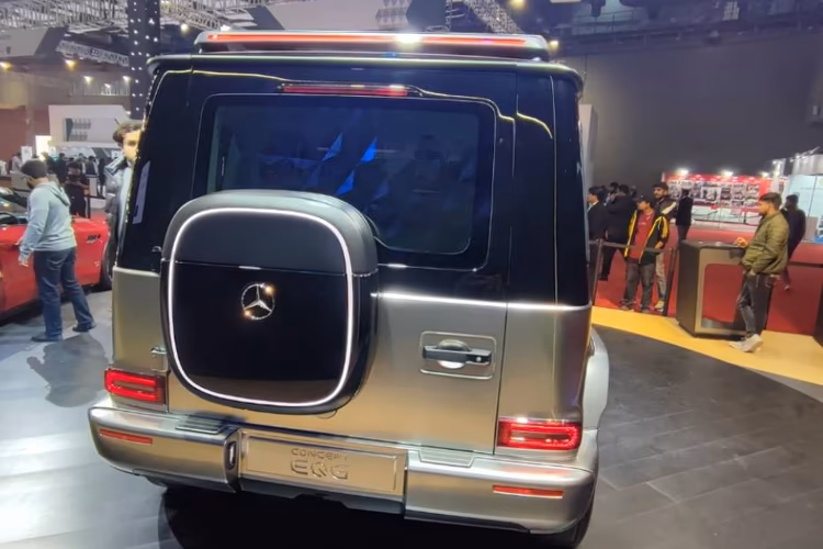 Mercedes-Benz EQG Rear View Mercedes-Benz EQG Rear View