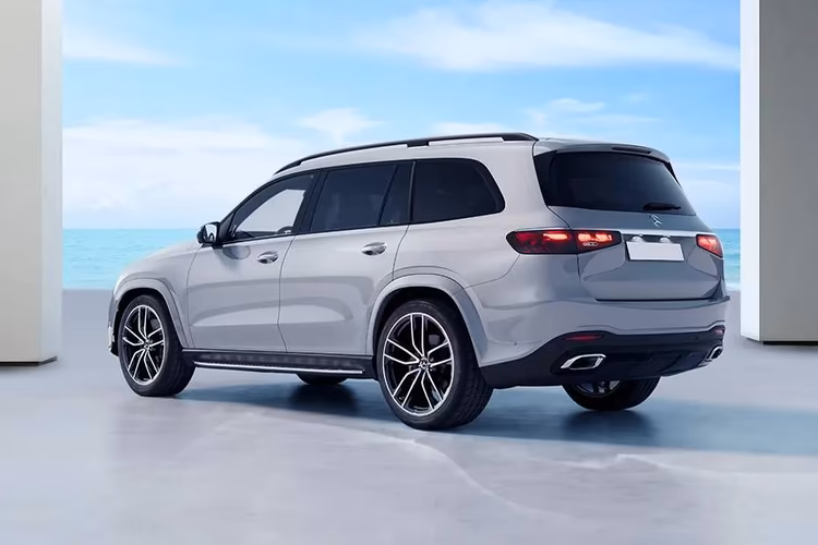 Mercedes Benz GLS Facelift Left Side Rear View Mercedes Benz GLS Facelift Left Side Rear View