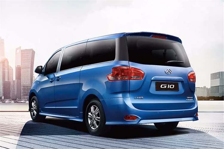 MG G10 Left Side Rear View