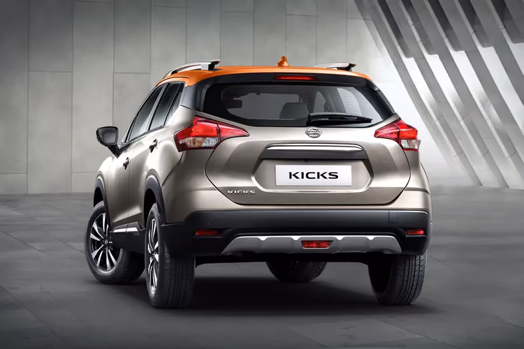 Nissan-Kicks Left Rear View Nissan-Kicks Left Rear View