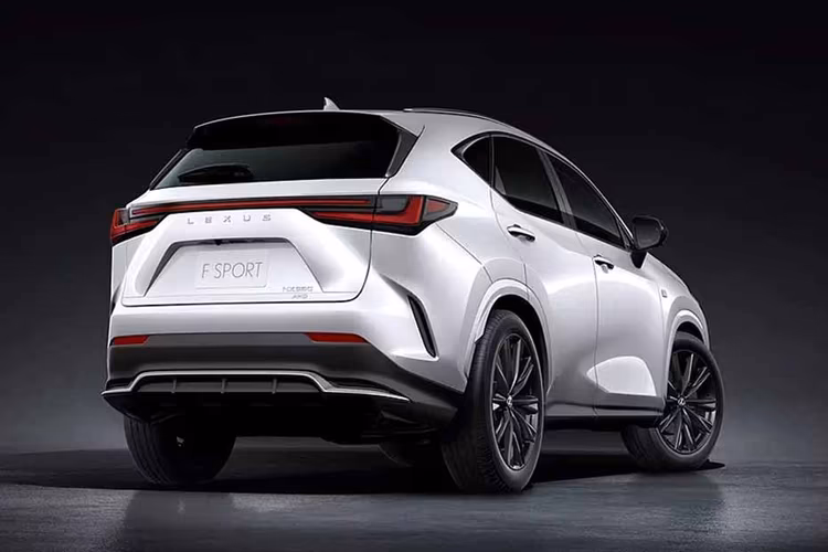 Lexus NX Right Side Rear View Lexus NX Right Side Rear View