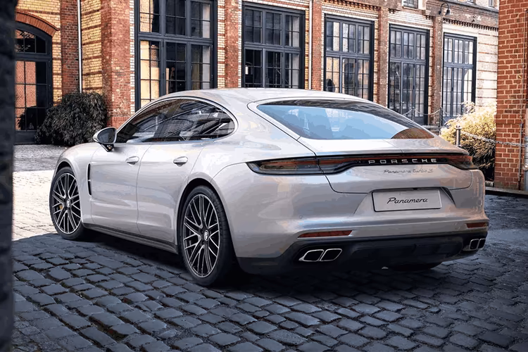 Porsche Panamera Left Side Rear View