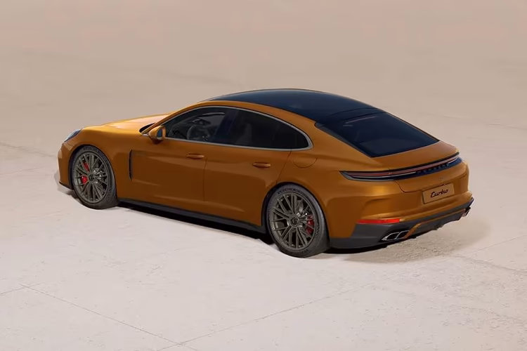 Porsche Panamera Left Side View Porsche Panamera Left Side View