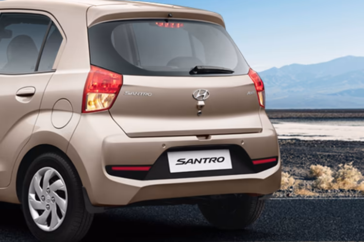 Hyundai Santro Side Rear View Hyundai Santro Side Rear View