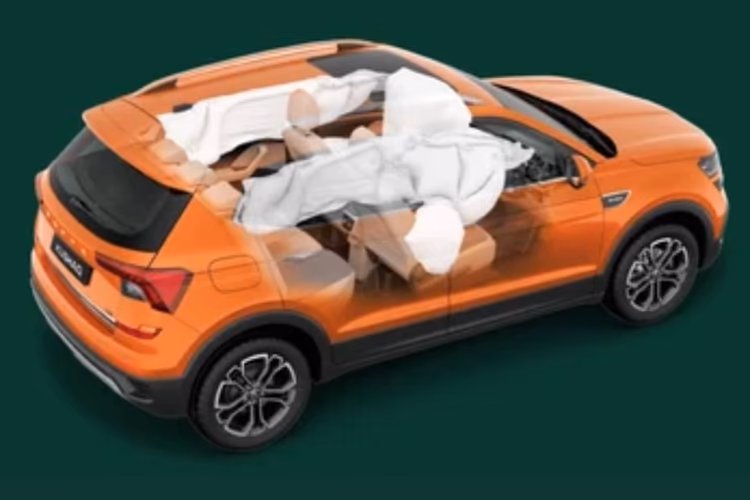 Skoda Kushaq 6 Airbags (Driver, Front Passenger, 2 Curtain, Driver Side, Front Passenger Side) Skoda Kushaq 6 Airbags (Driver, Front Passenger, 2 Curtain, Driver Side, Front Passenger Side)