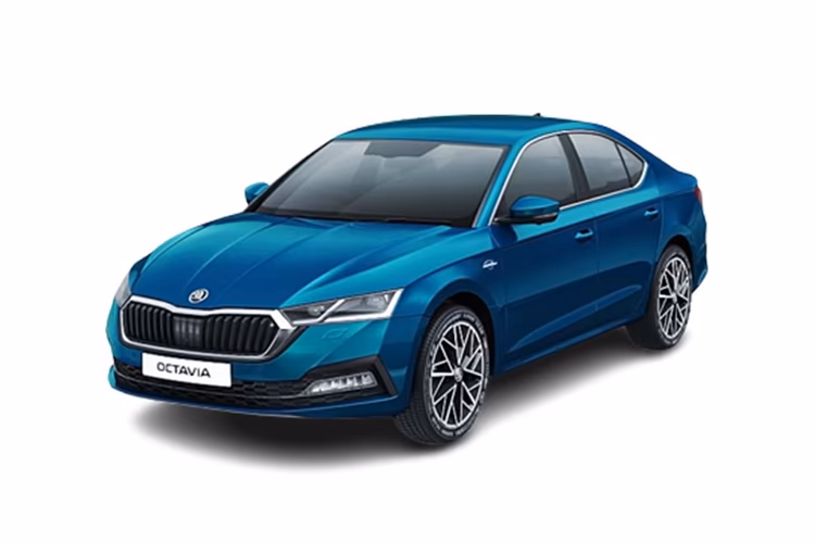 Skoda Octavia Left Side Front View Skoda Octavia Left Side Front View