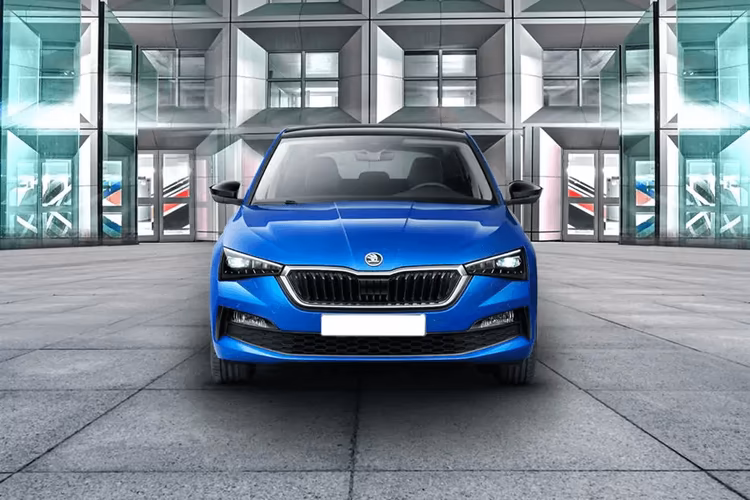 Skoda Scala Front View Skoda Scala Front View